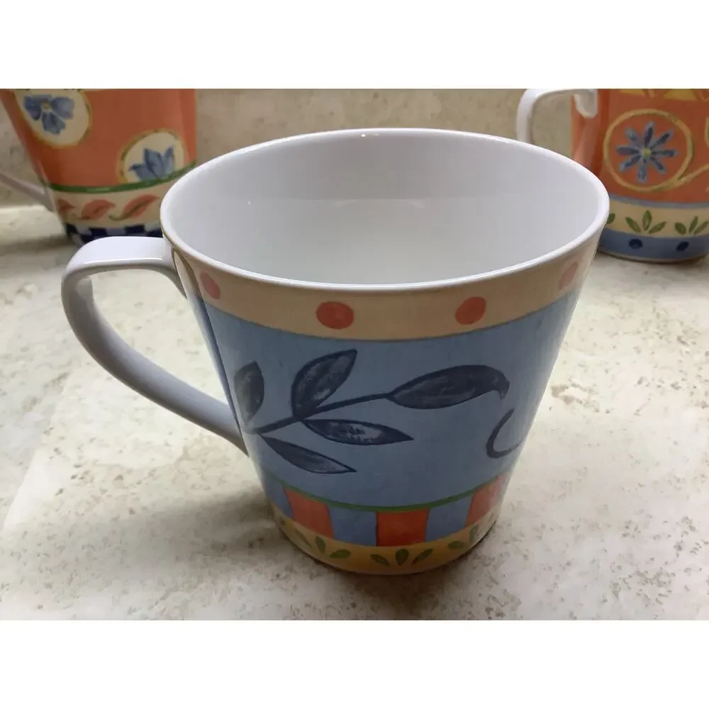 Sanibel Interiors Stoneware Coffee Mugs - Set of 4 - PTS International